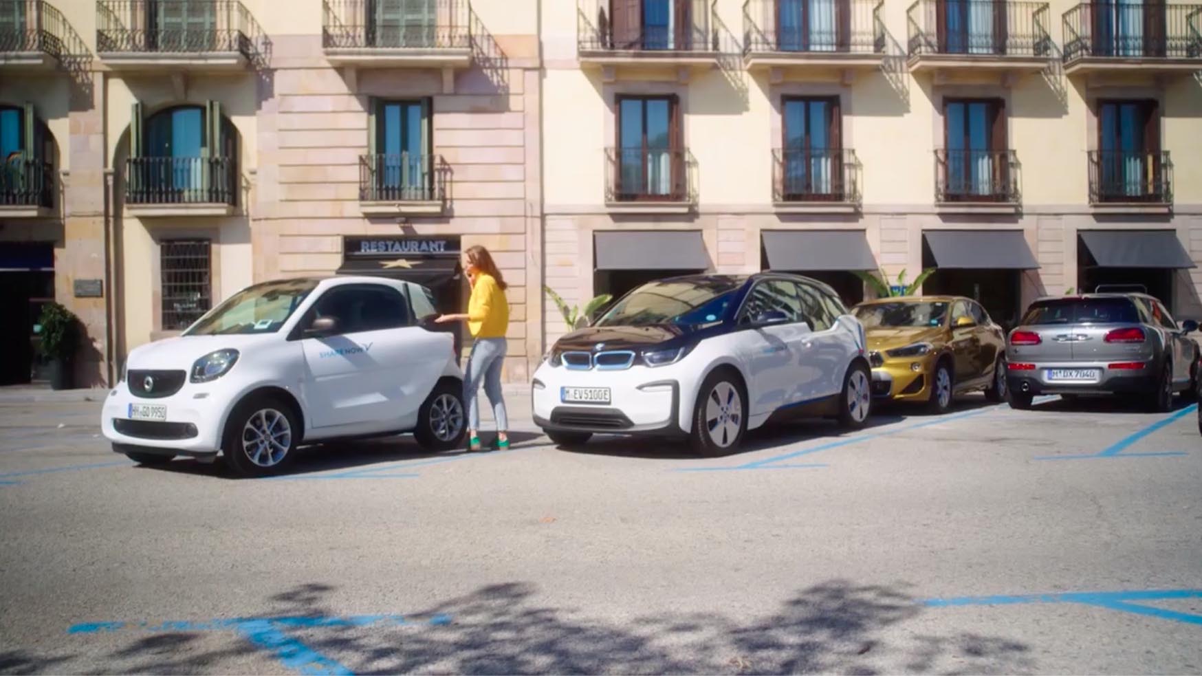 How to use a SHARE NOW smart model