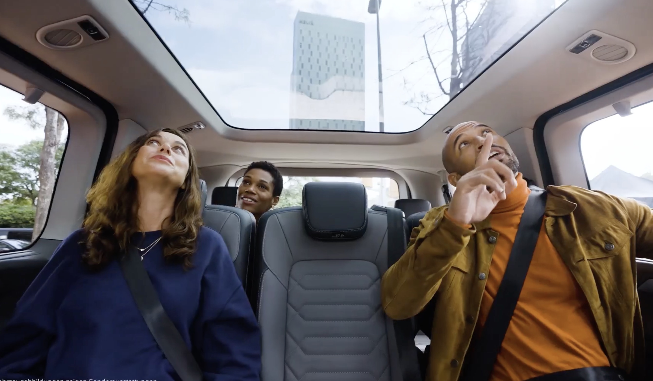 Volkswagen Caravelle Beautiful views from the panoramic roof