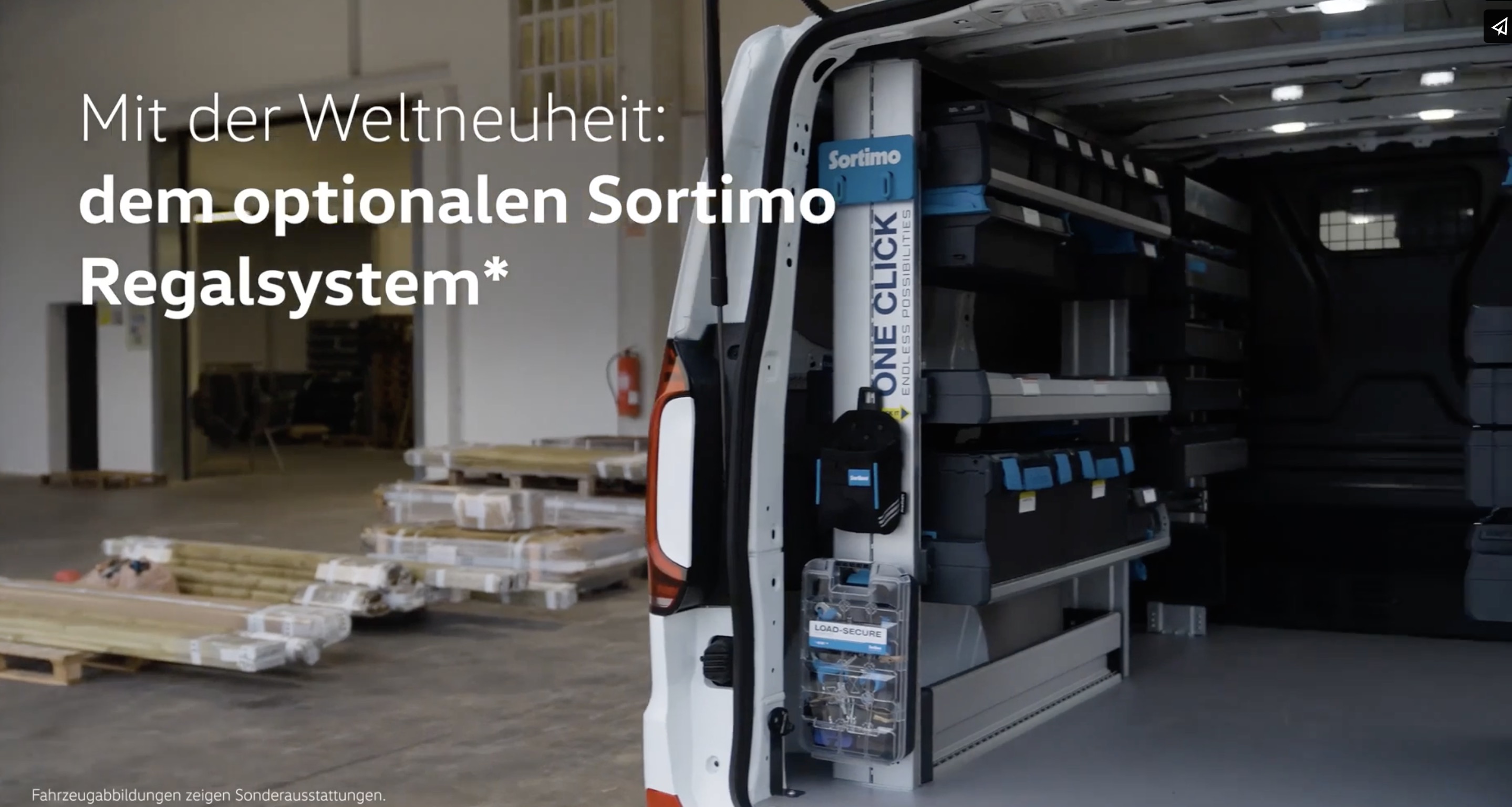 Volkswagen Transporter Shelving systems