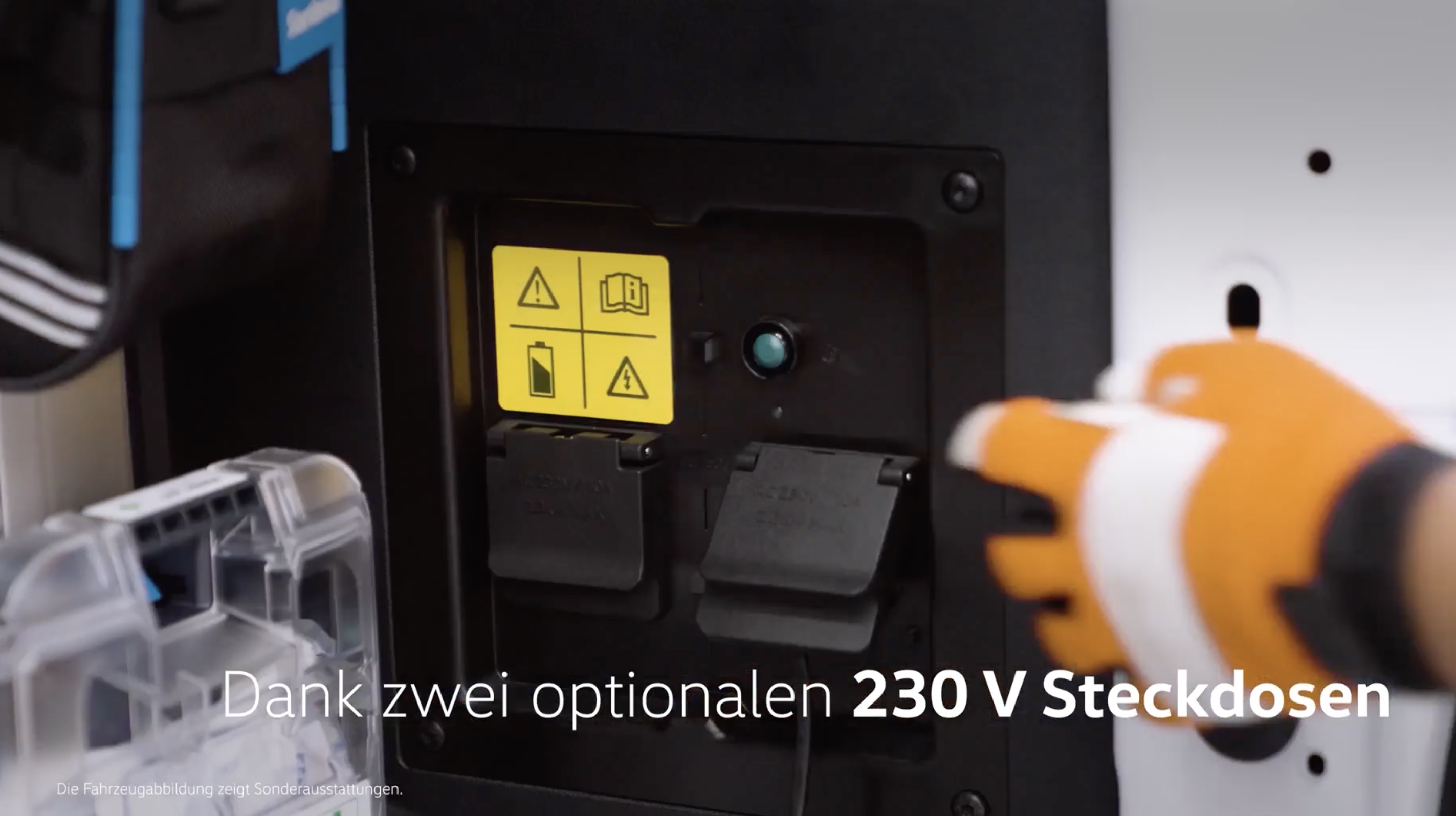 Volkswagen Transporter Power sockets